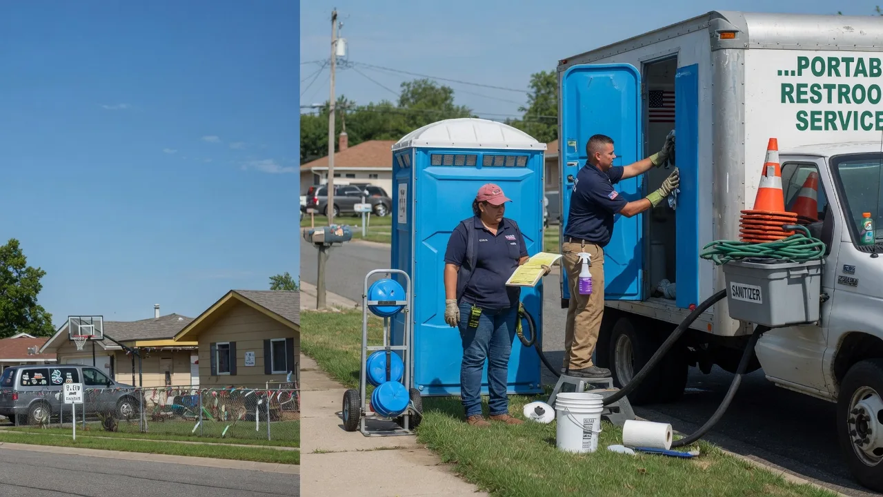 Portable Toilet Rental in Fenton, MI near me